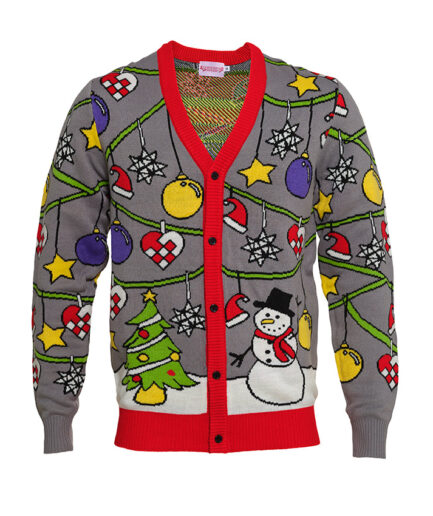 Juletræets Ugly Christmas Cardigan - Kun 249,95 DKK!