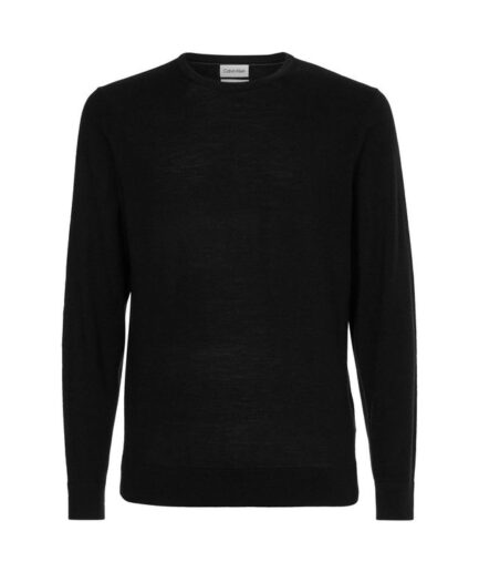 Calvin Klein Uld Crew Neck Sweater – Tidløs Elegance!