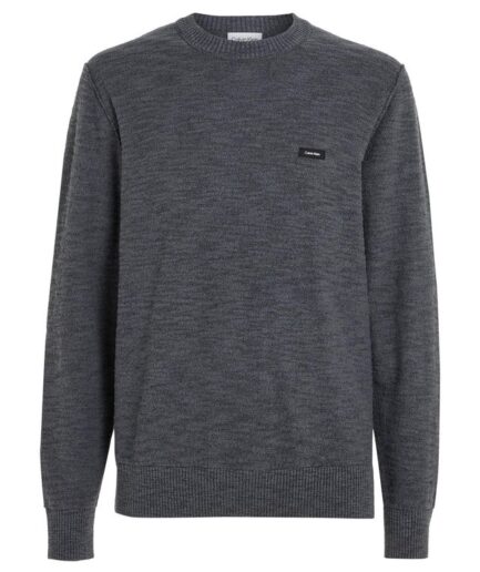 Vinter Slub Crew Neck Sweater fra Calvin Klein - 899 DKK