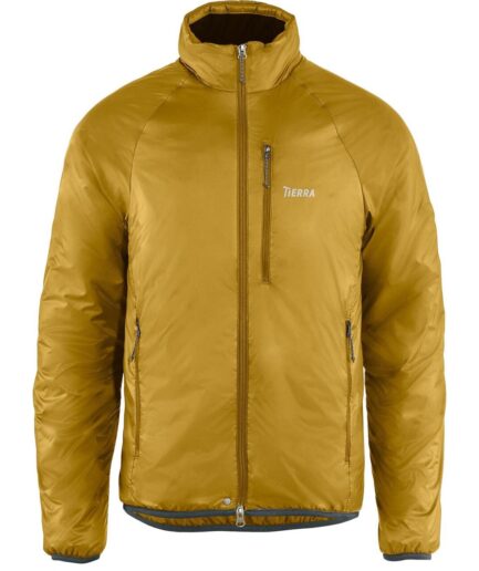 Tierra Belay Sweater til Mænd - Gul Lichen Tilbud!