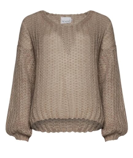 Noella Sweater i Joseph Brown – Trendy og Elegant