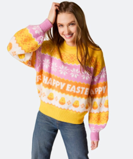 Oversized Påskesweater Dame