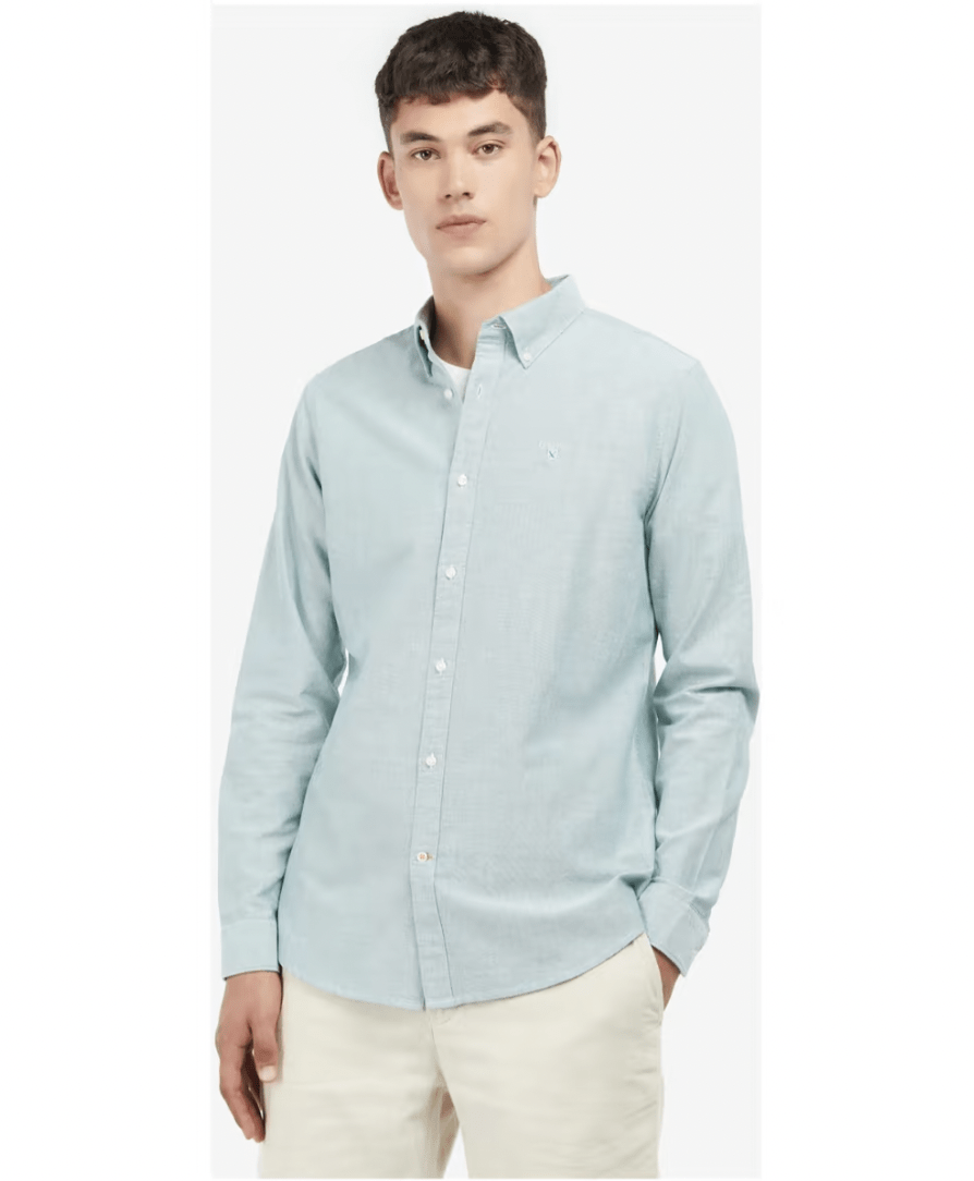 Barbour Herreskjorte Oxtown i Grøn - 700 DKK!