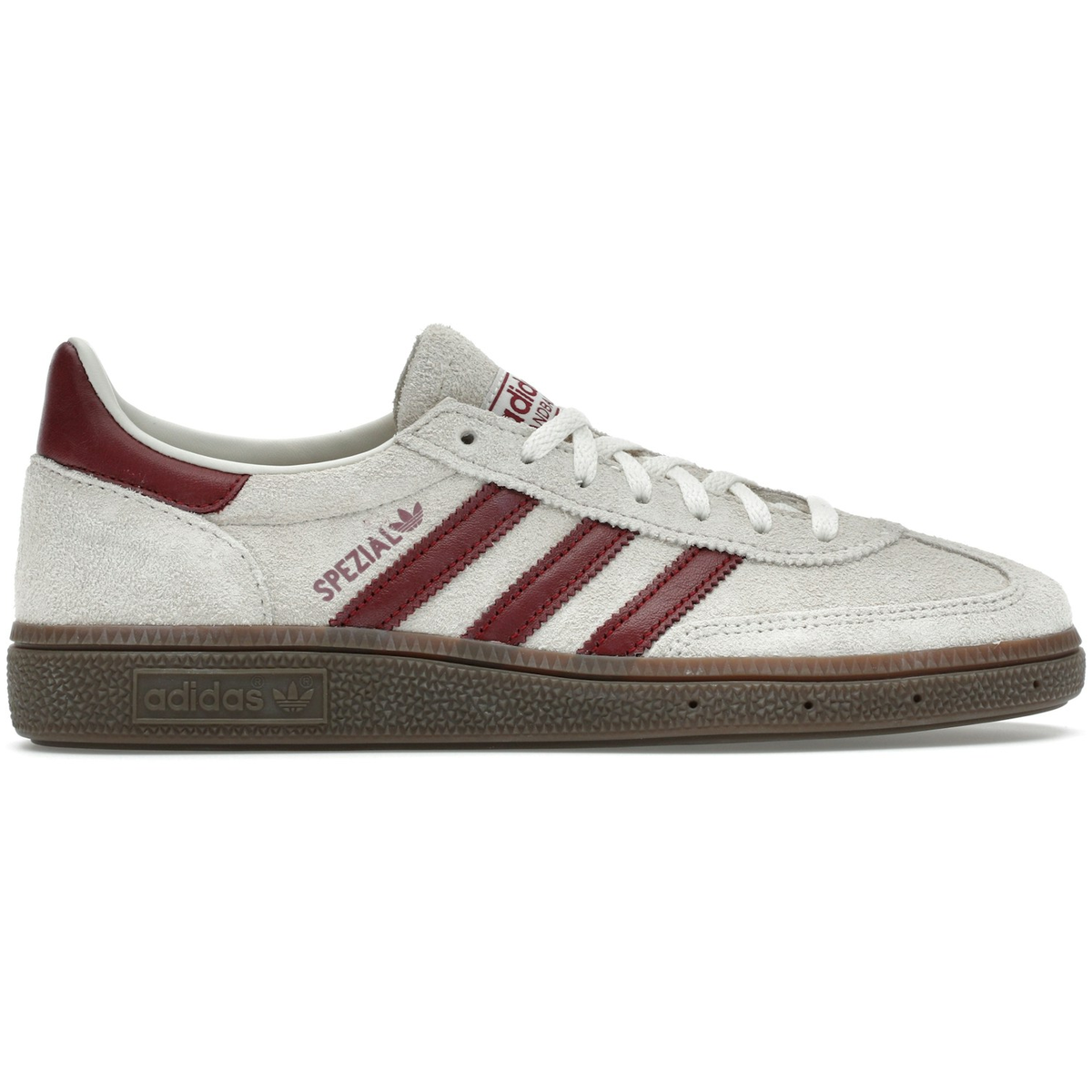 Adidas Handball Spezial - Off White & Collegiate Burgundy Sneakers
