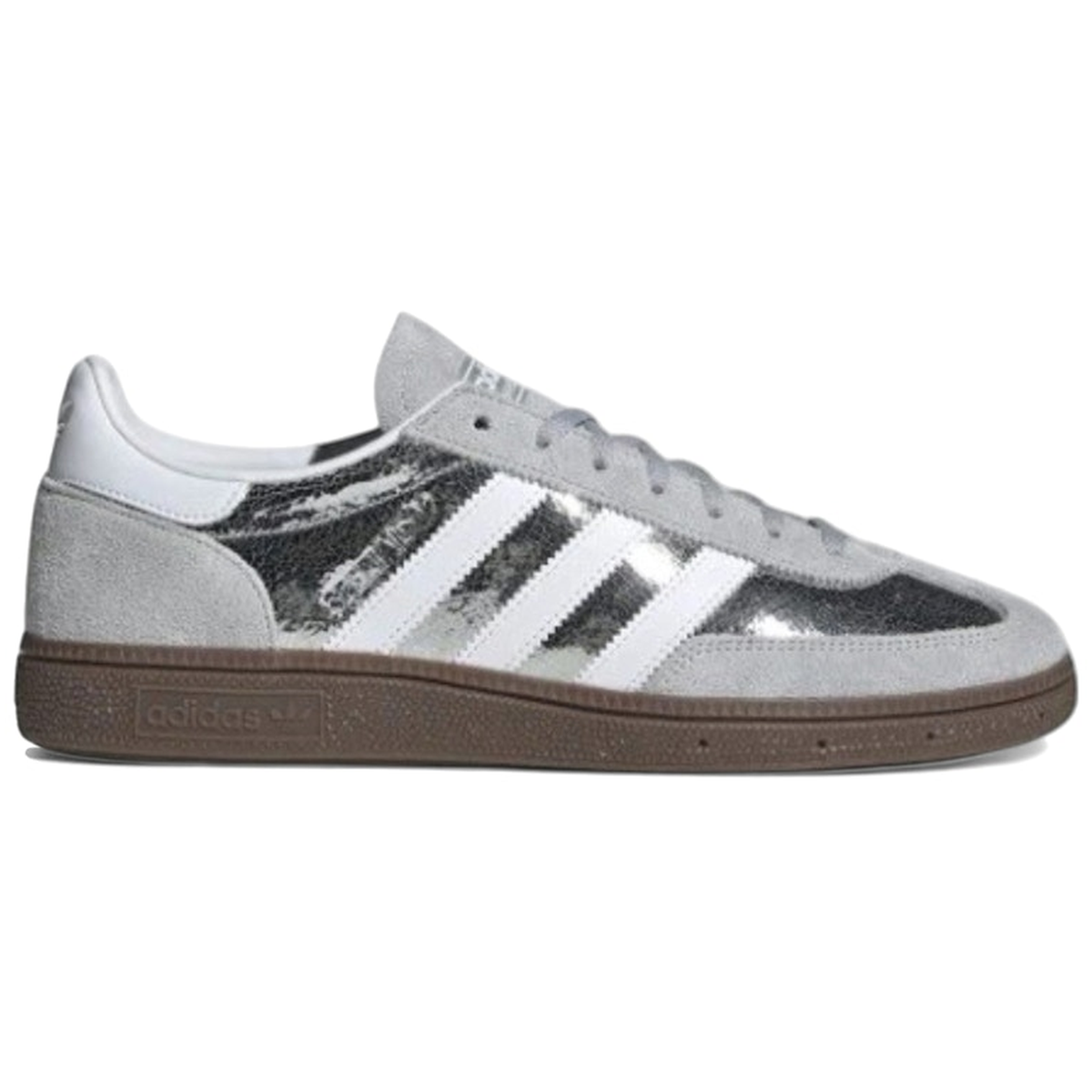 Adidas Handball Spezial Silver White Cracked