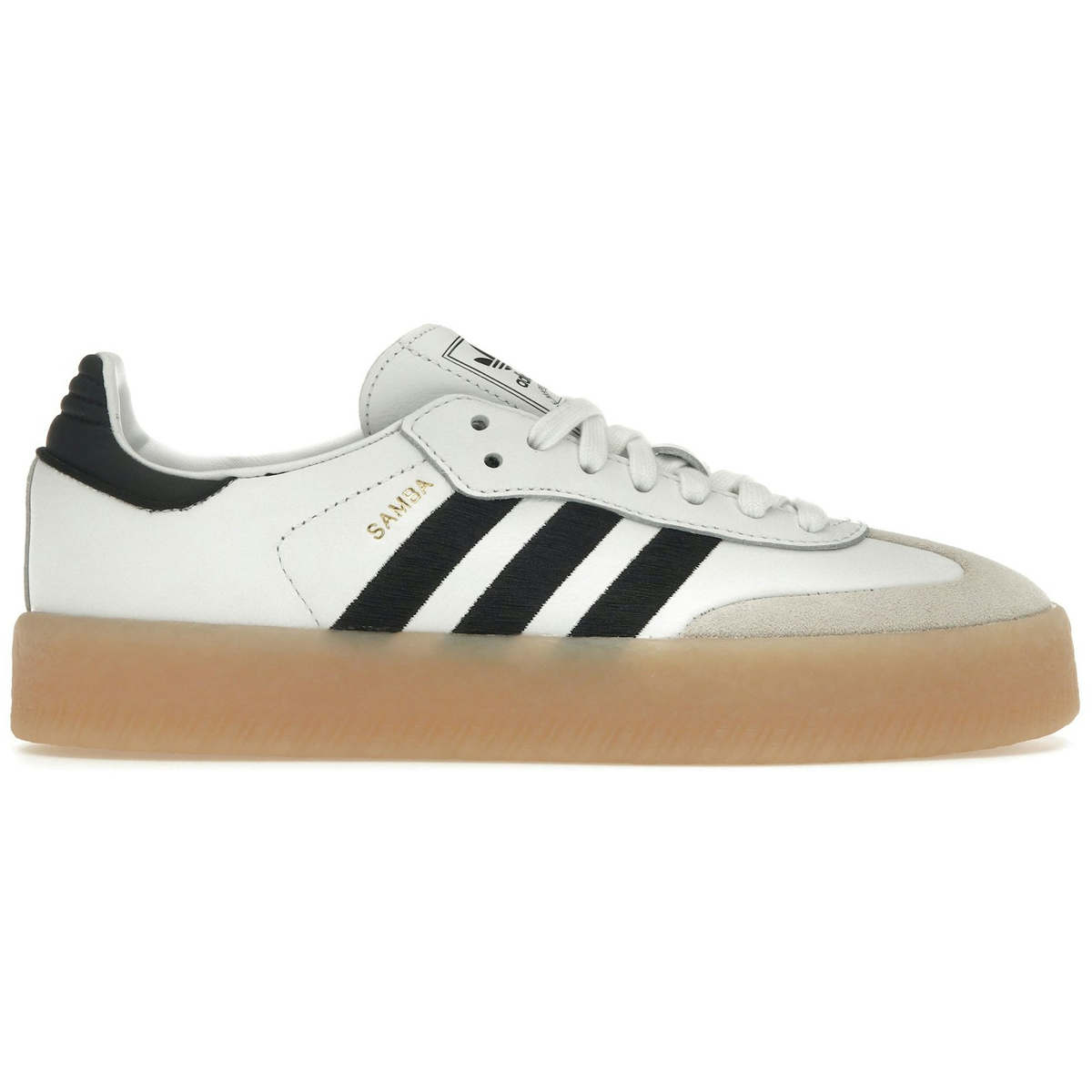 Adidas Samba Hvid Sort Gummi - Fantastisk Tilbud!