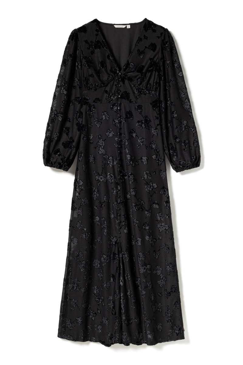 Noella Lilith Maxi Kjole i Sort – Trendy Stil på Udsalg!